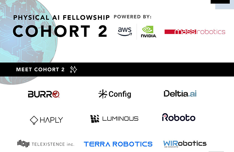 MassRobotics, NVIDIA, and AWS announce second Physical AI Fellowship cohort
